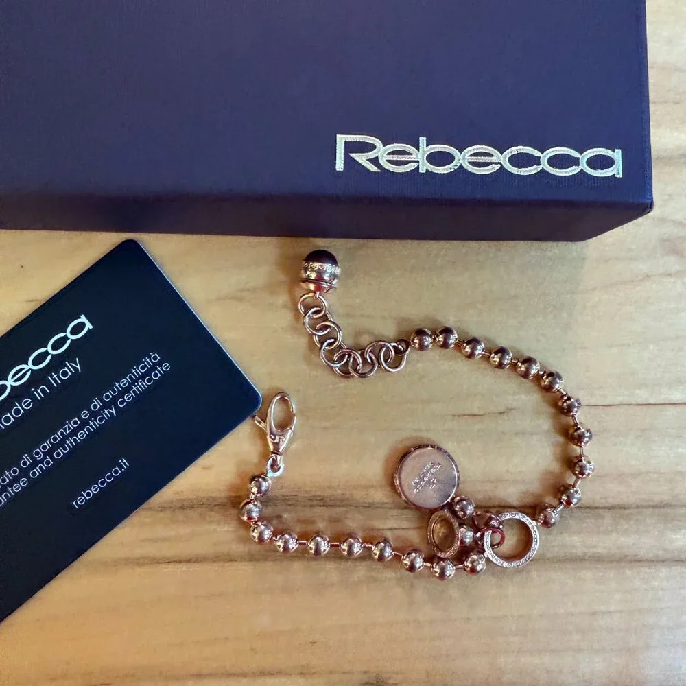 Rebecca Made in Italy Rose Gold Tone Bracelet - Picture 3 of 5